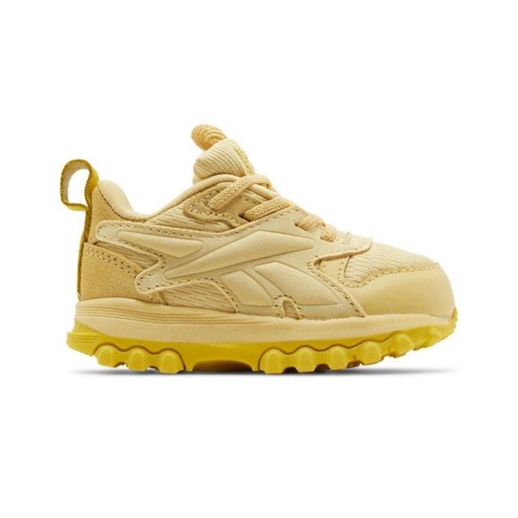 Reebok Cardi B X Classic Leather V2 Toddler Weathered Yellow 2022 Size 10